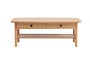 Hanah Home Mesa de Centro Daisy en Colores Naturales y Madera